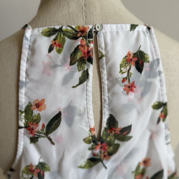 Y2K Vintage Abercrombie & Fitch Women's Medium Shirt Cami Babydoll Fairy Sheer - Picture 4 of 12